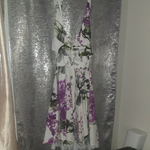 Ruby Rox Dresses & Skirts - Floral Halter Mini Party Dress